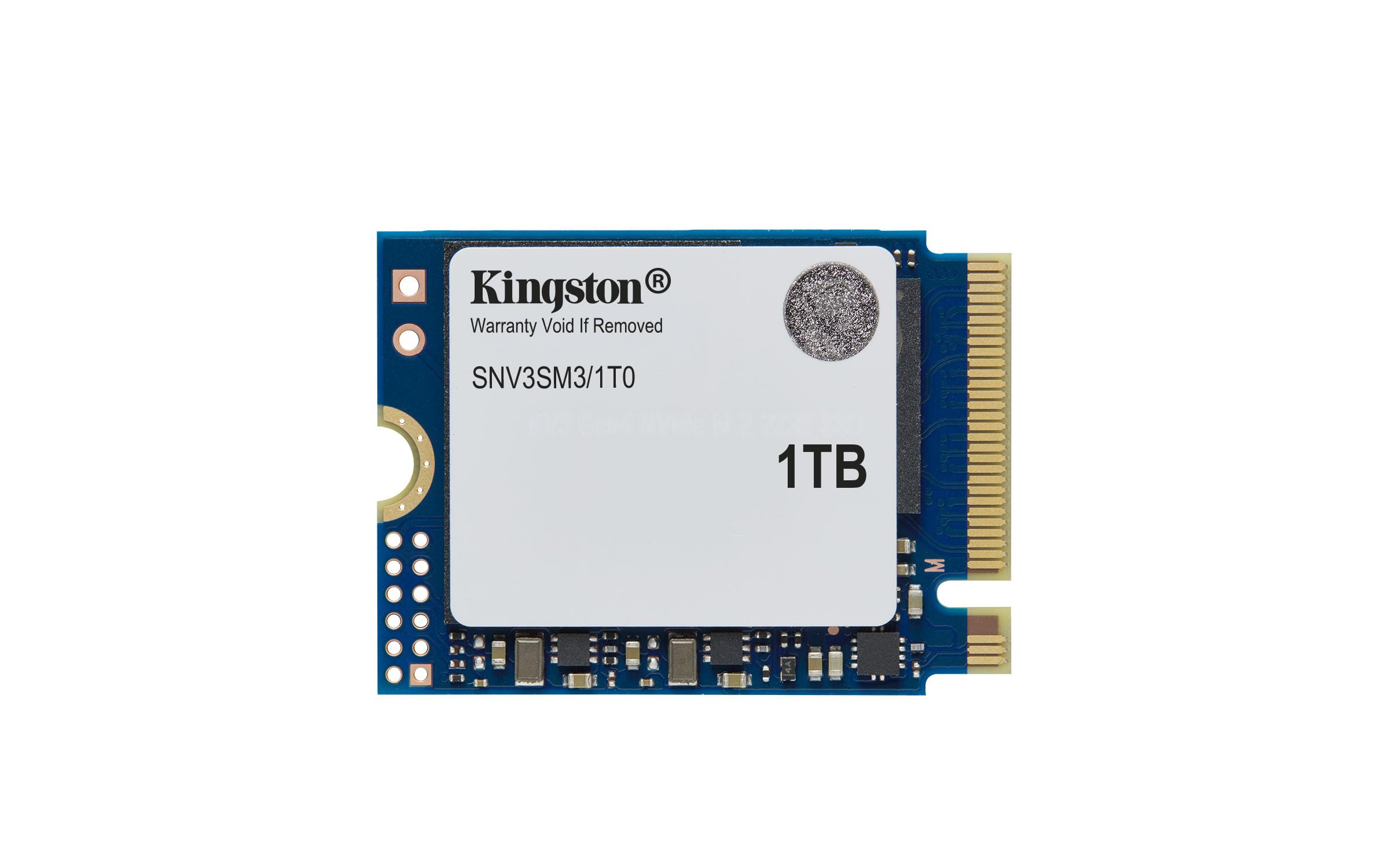 Kingston NV3 1TB M.2 2230 NVMe SSD | Up to 6000MB/s | SNV3SM3/1T0