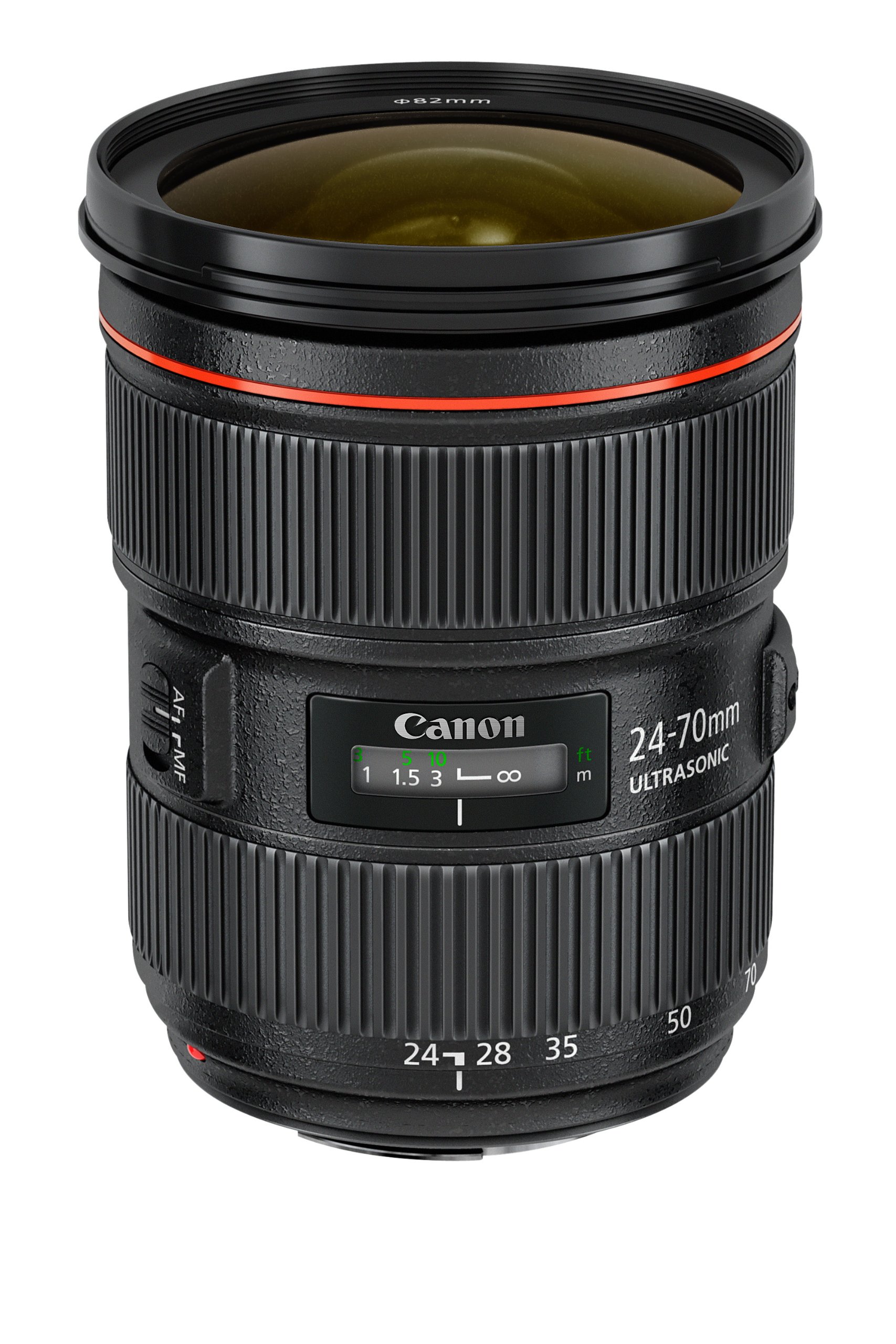 Canon EF 24-70mm f/2.8L USM Standard Zoom Lens for Canon SLR Cameras (Renewed)