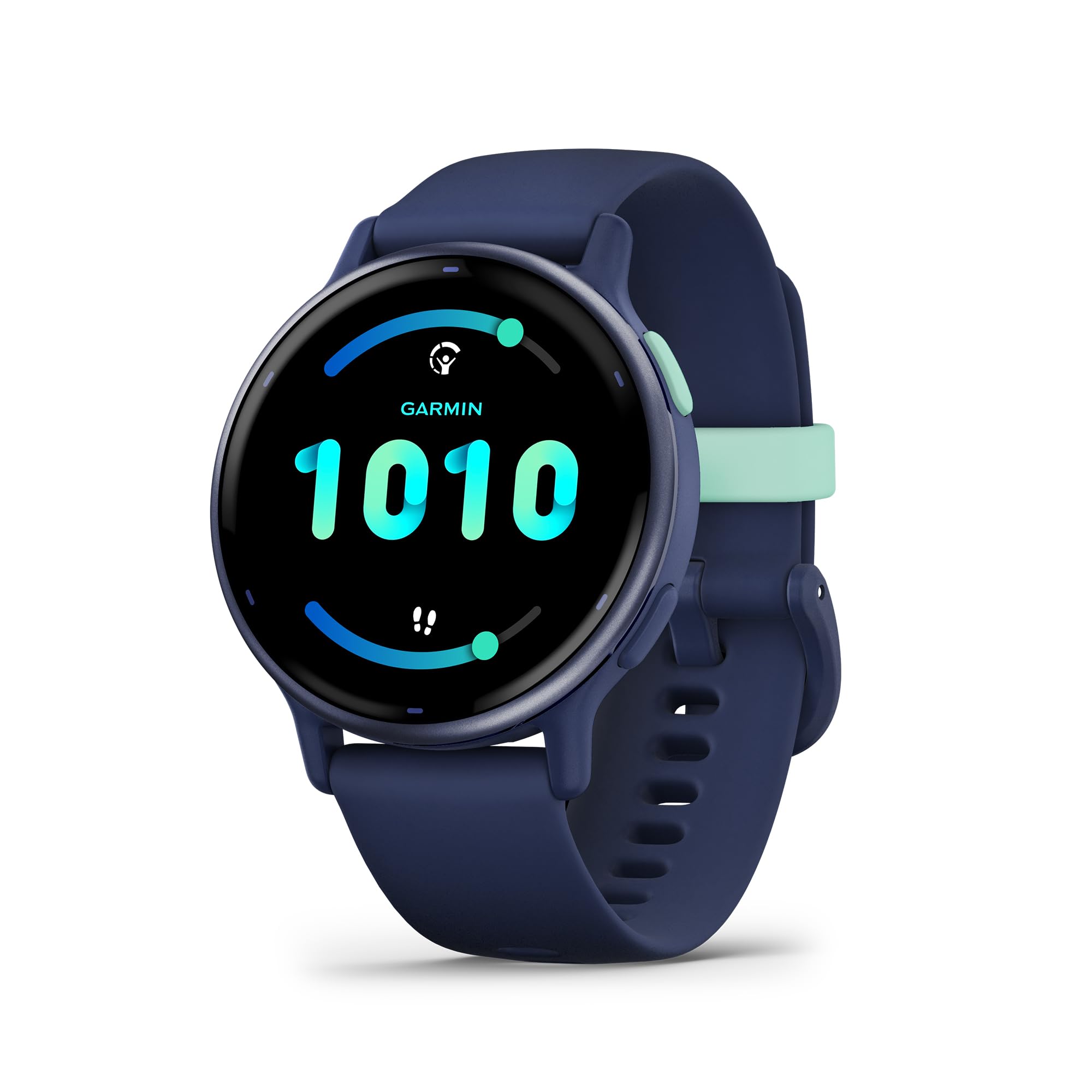 Garmin vívoactive 5, Health and Fitness GPS Smartwatch, AMOLED Display, Up to 11 Days of Battery (Renewed) (Navy)