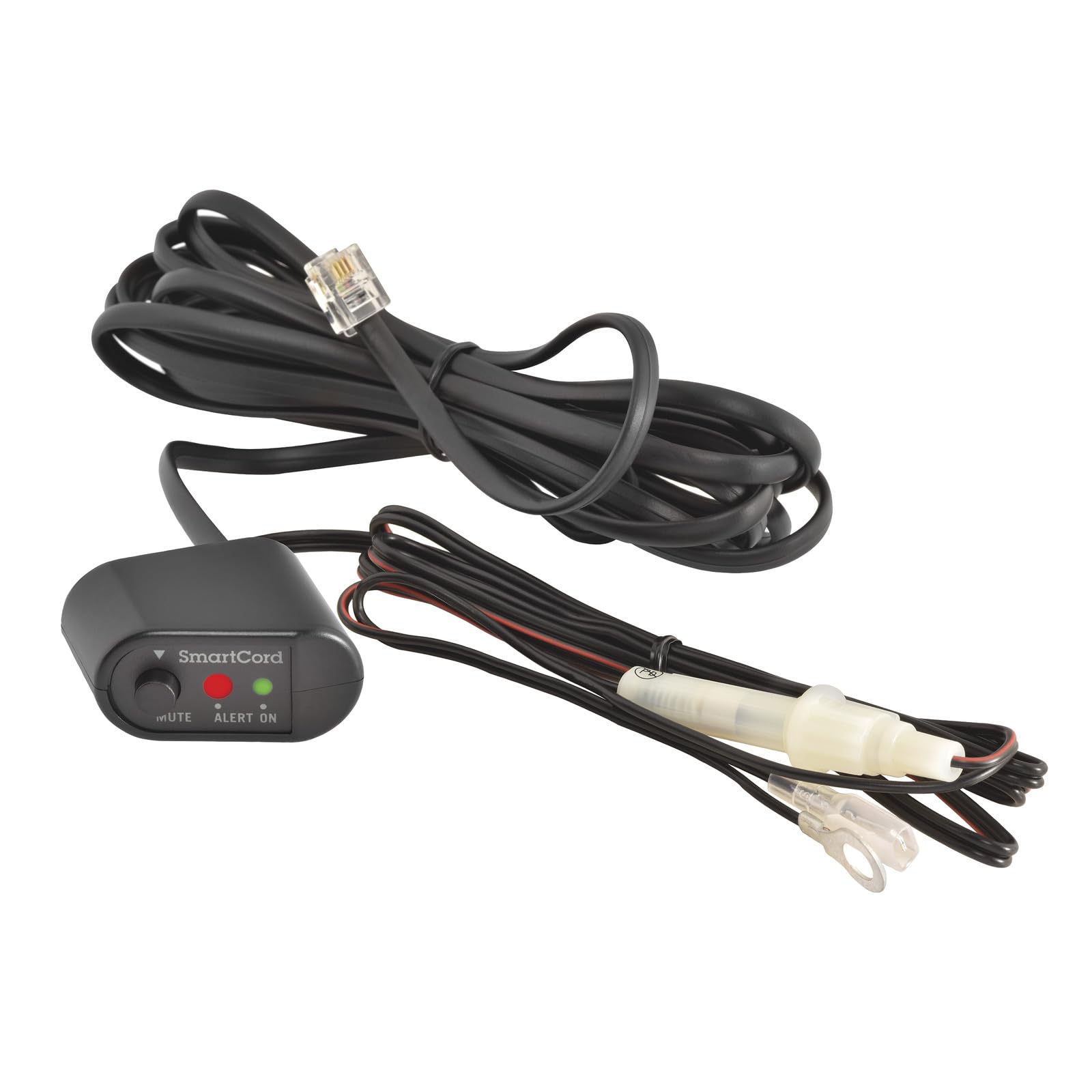 Escort Cobra Official Direct Wire SmartCord, Charges Through Vehicle’s Electrical System, Works with All Current Generation Escort and Cobra Windshield Mounted Detectors, Red LED Alert Indicator