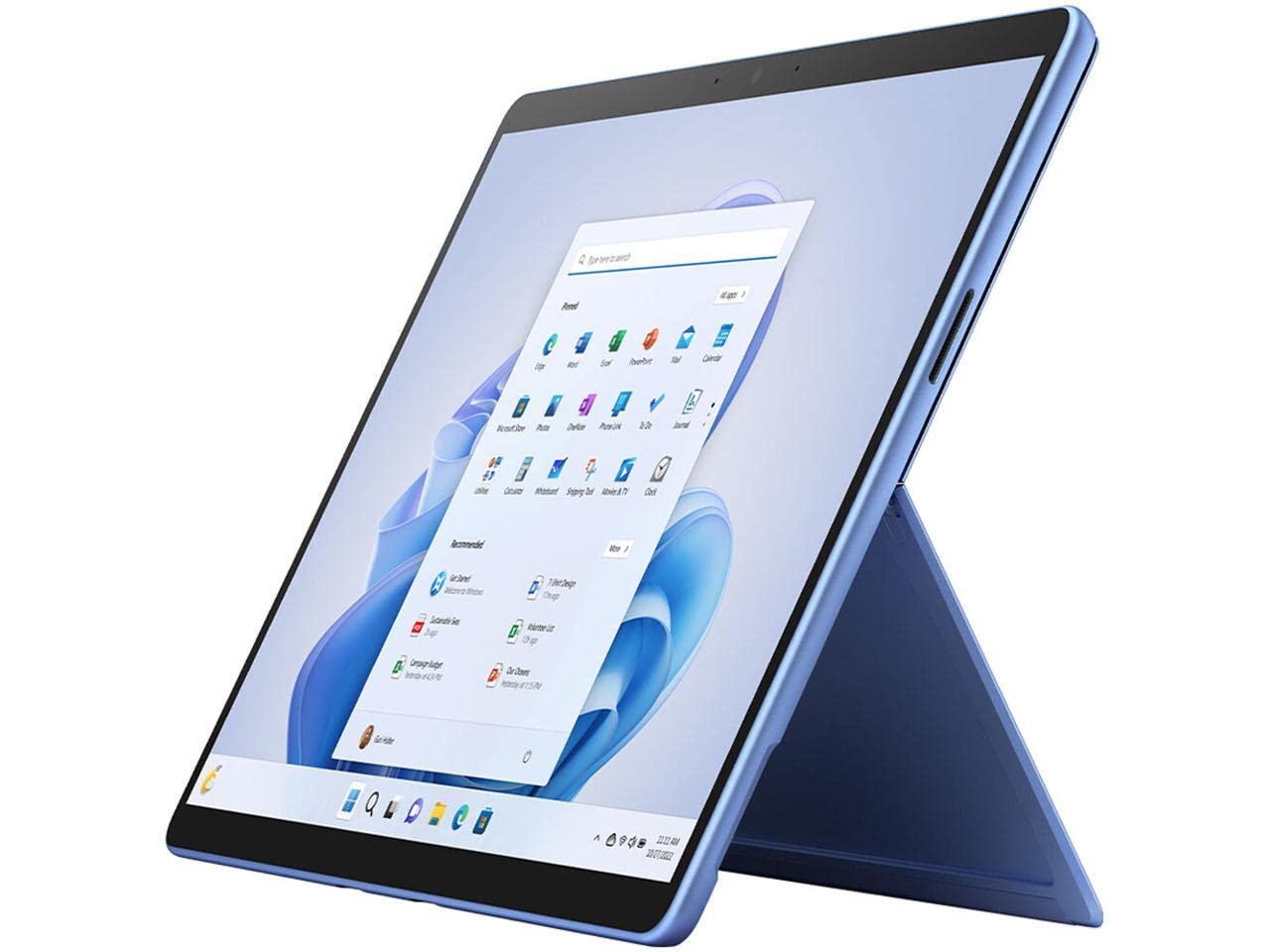 Microsoft Surface Pro 9 Tablet - 13" - Core i7 12th Gen i7-1265U Deca-core (10 Core) - 16 GB RAM - 512 GB SSD - Windows 10 Pro 64-bit - Sapphire