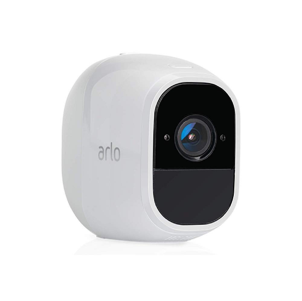 Netgear Arlo Pro 2 - Add-on Camera | Rechargeable, Night vision, Indoor/Outdoor, HD Video 1080p, Two-Way Talk, Wall Mount | Cloud Storage Included | Works with Arlo Pro Base Station (VMC4030P), White