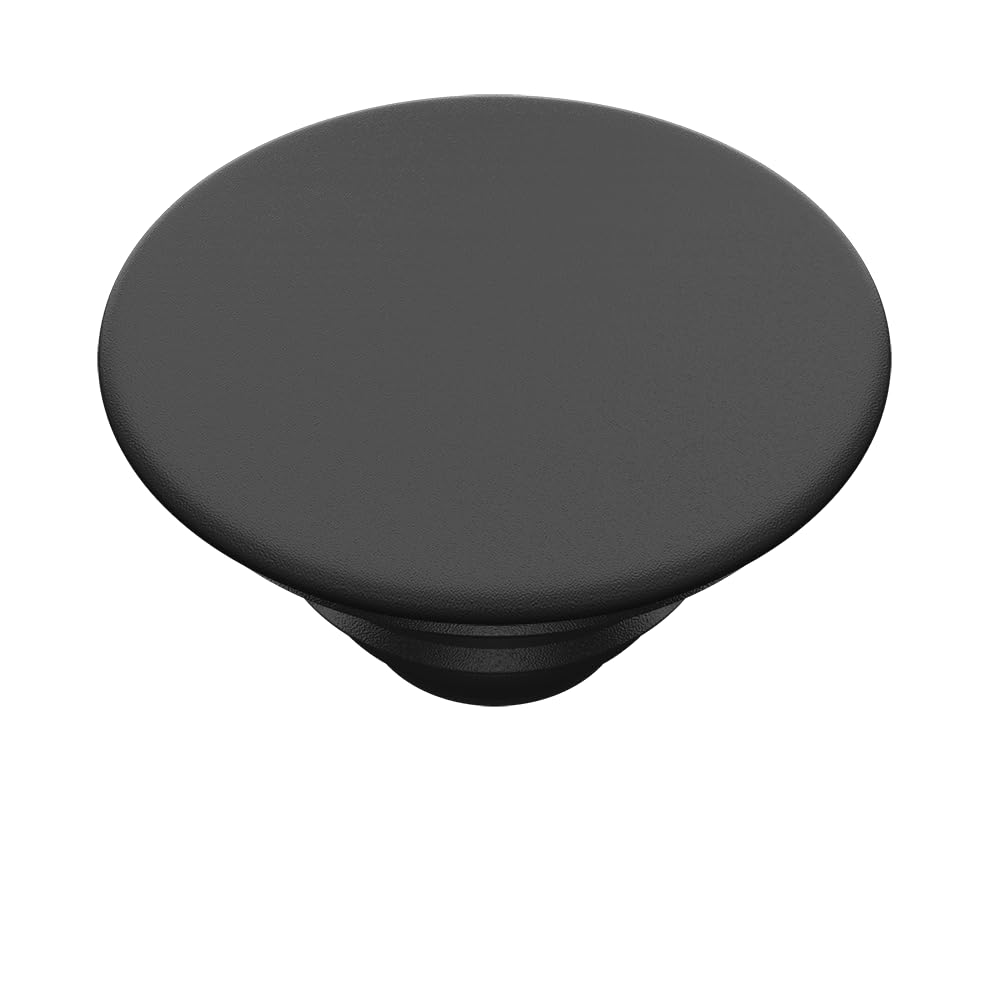 PopSockets PopTop (Top only. Base sold separately) Swappable Top for PopGrip bases, PopGrip Slide, & PopWallet+ - Black