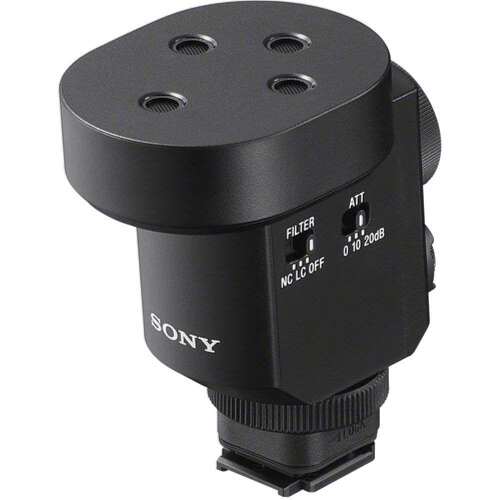 Sony Digital Shotgun Microphone ECM-M1,Black
