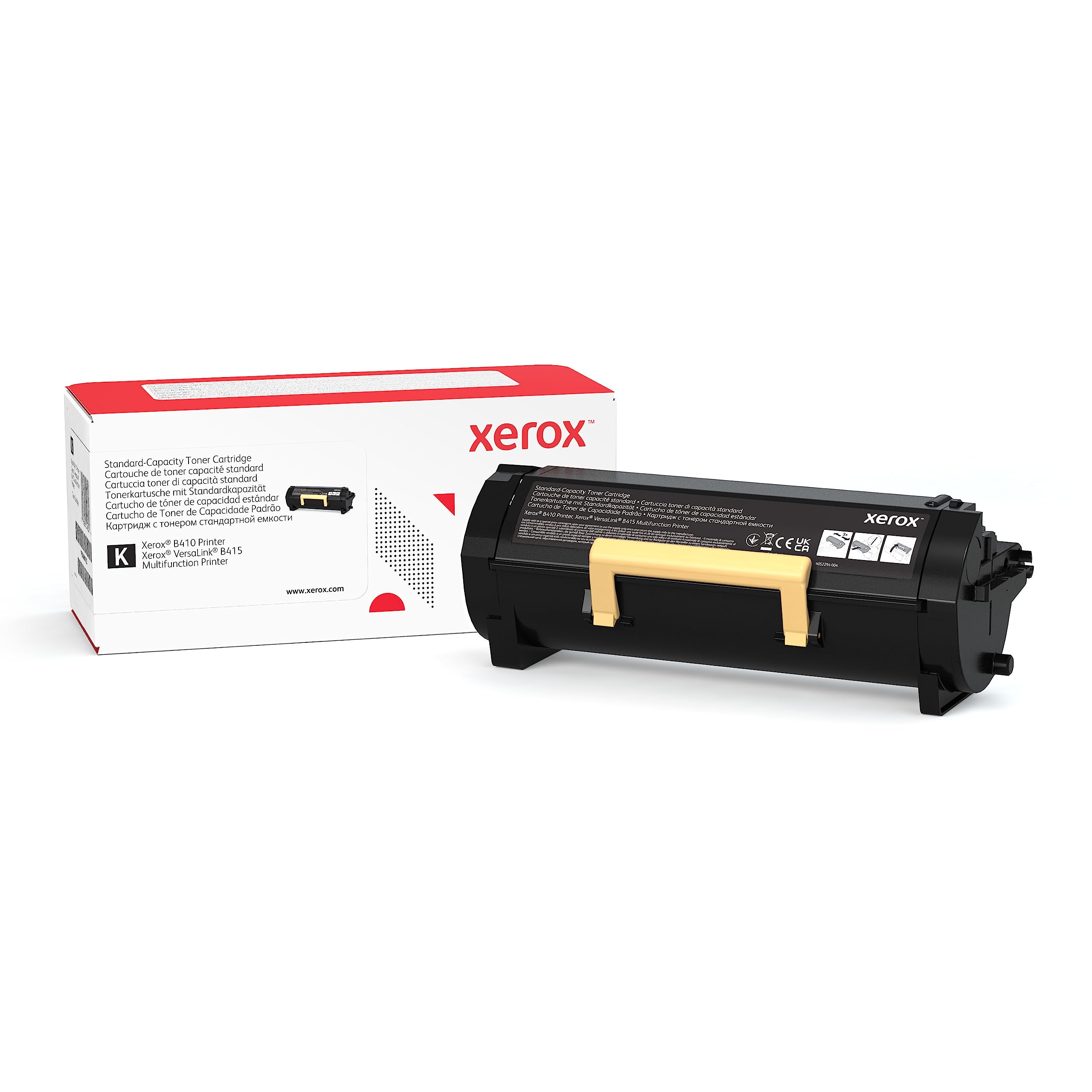 Xerox Genuine B410 Black Standard Capacity Toner Cartridge (6,000 Pages) -006R04725