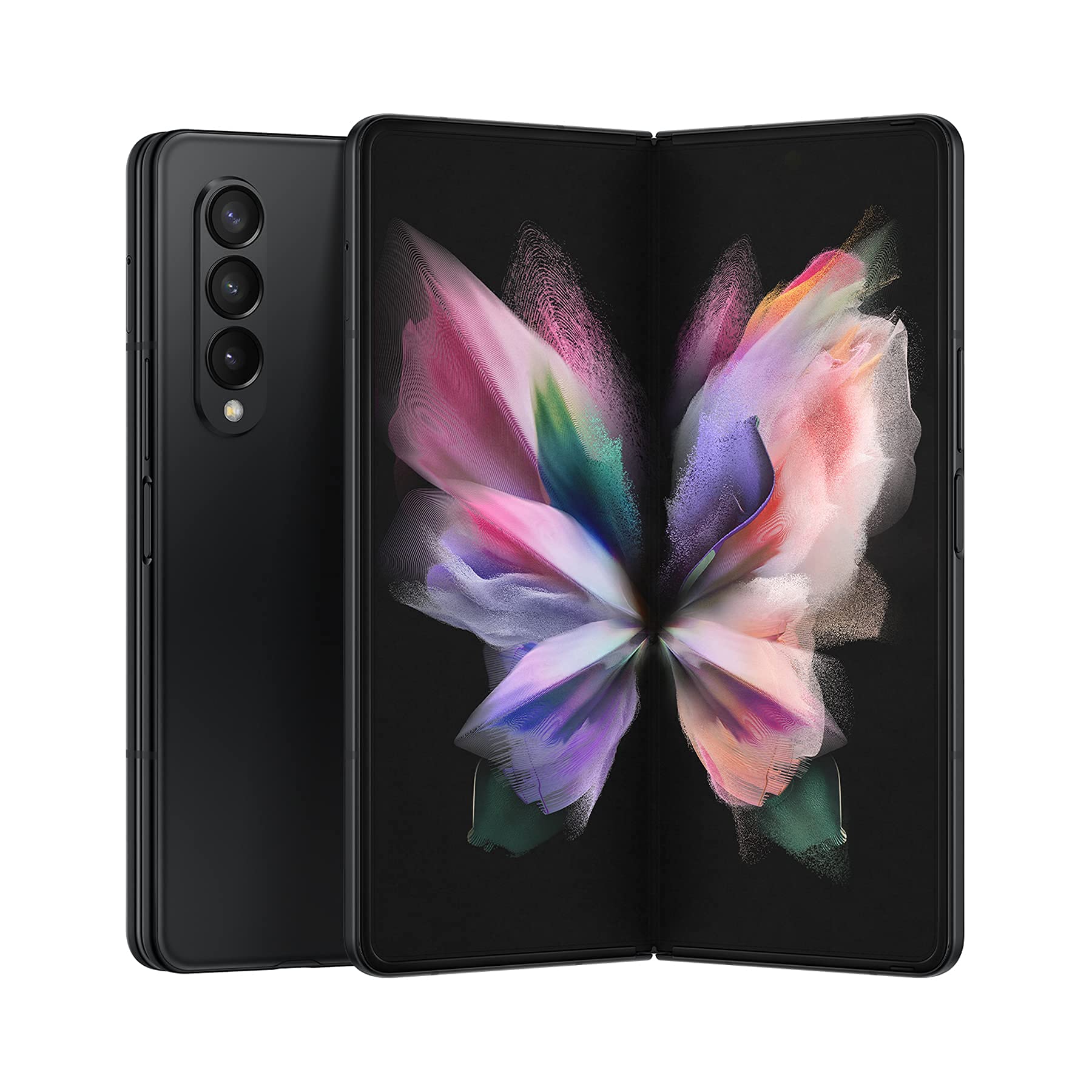SAMSUNG Galaxy Z Fold 3 5G US Version, 512GB, Phantom Black - Unlocked (Renewed)