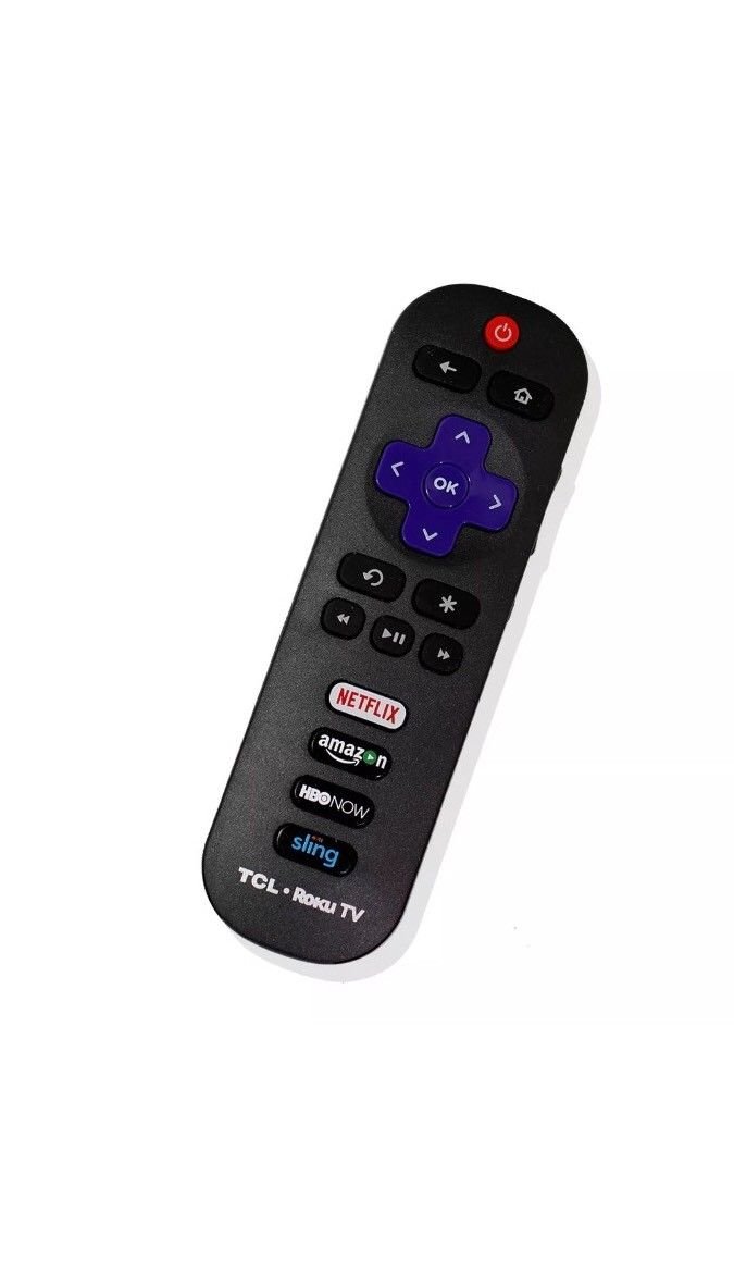 OEM TCL ROKU RC280 TV REMOTE for LED HDTV with Amazon Netflix HBO Sling Key