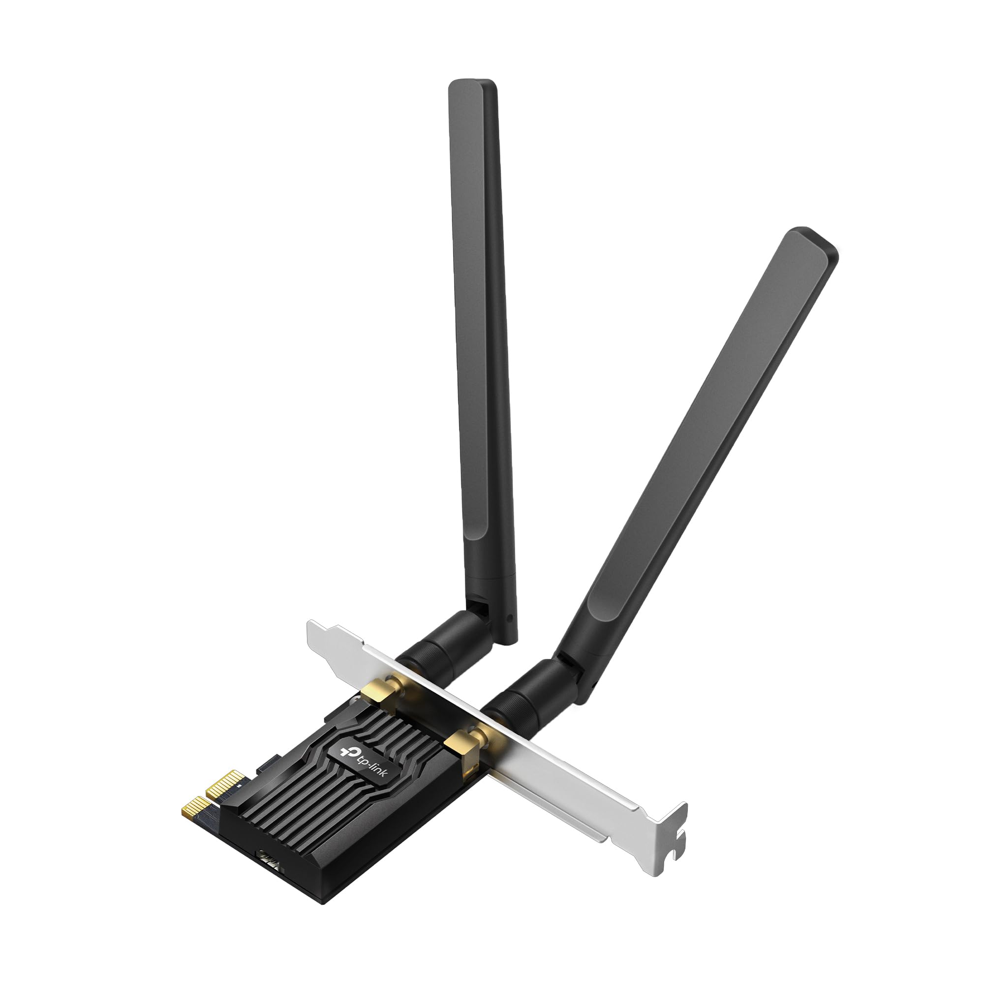 TP-Link AC1200 PCIe WiFi Card for Desktop PC (Archer T5E) - Bluetooth 5.0, Dual Band Wireless Network Card (2.4Ghz and 5Ghz) for Gaming and Streaming, 2 High Gain Antennas, Supports Windows 10/11