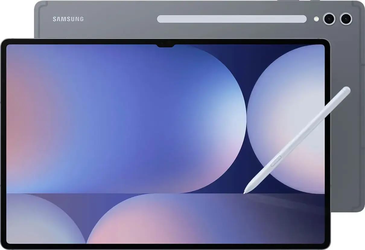 Samsung Galaxy Tab S10 Ultra 14.6” AMOLED Touchscreen, 256GB SSD Tablet with S-Pen (Wi-Fi Only, 12GB RAM, Fingerprint Reader, Android 14 OS) US Version, Moonstone Gray, SM-X920NZAAXAR