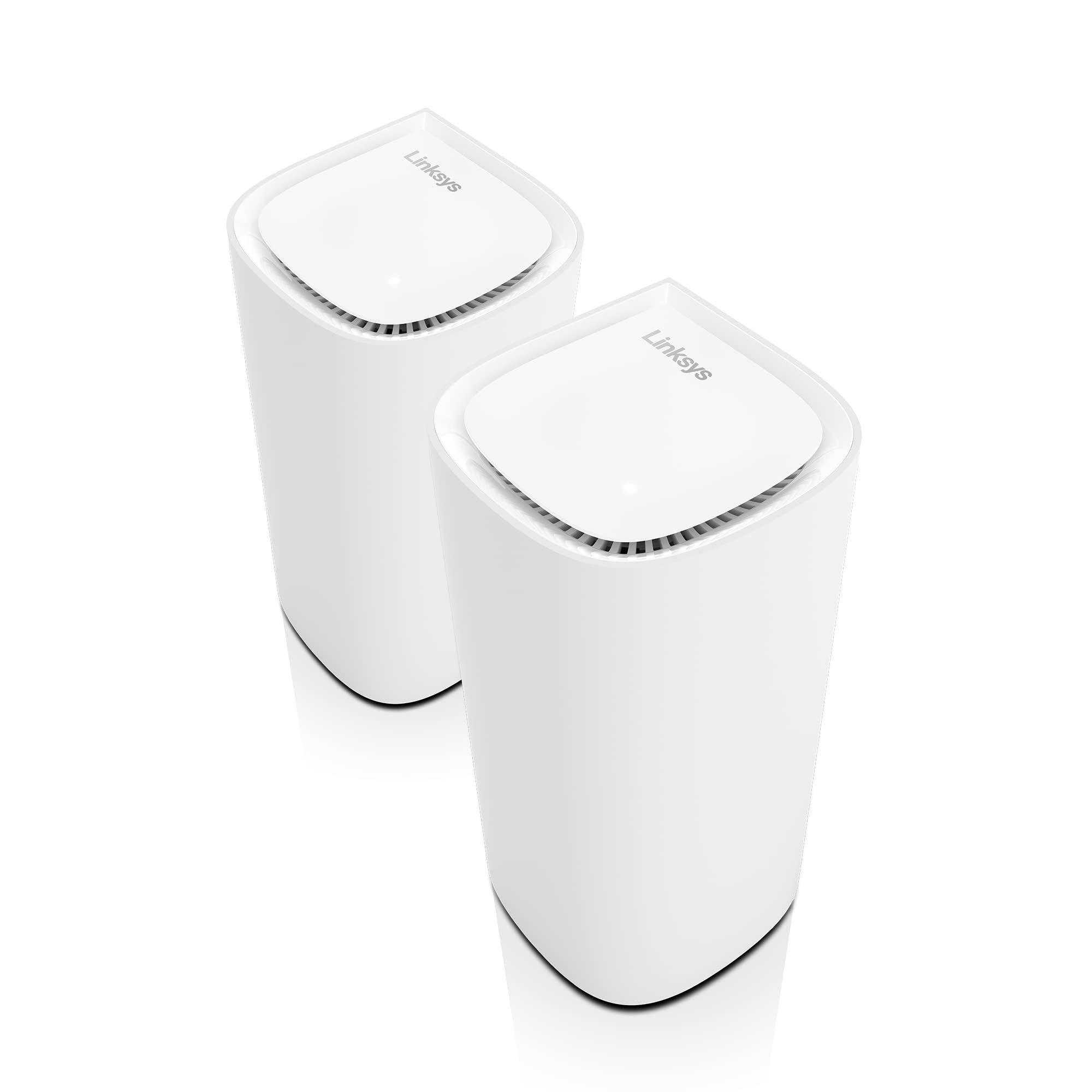 Linksys Velop Pro 6E WiFi Mesh System | Two Cognitive Mesh Tri-Band routers with 5.4 Gbps (AXE5400) Speed | Whole Home Coverage up to 6,000 sq ft | Connect 200+ Devices | 2Pk MXEC622 | 2023 Release