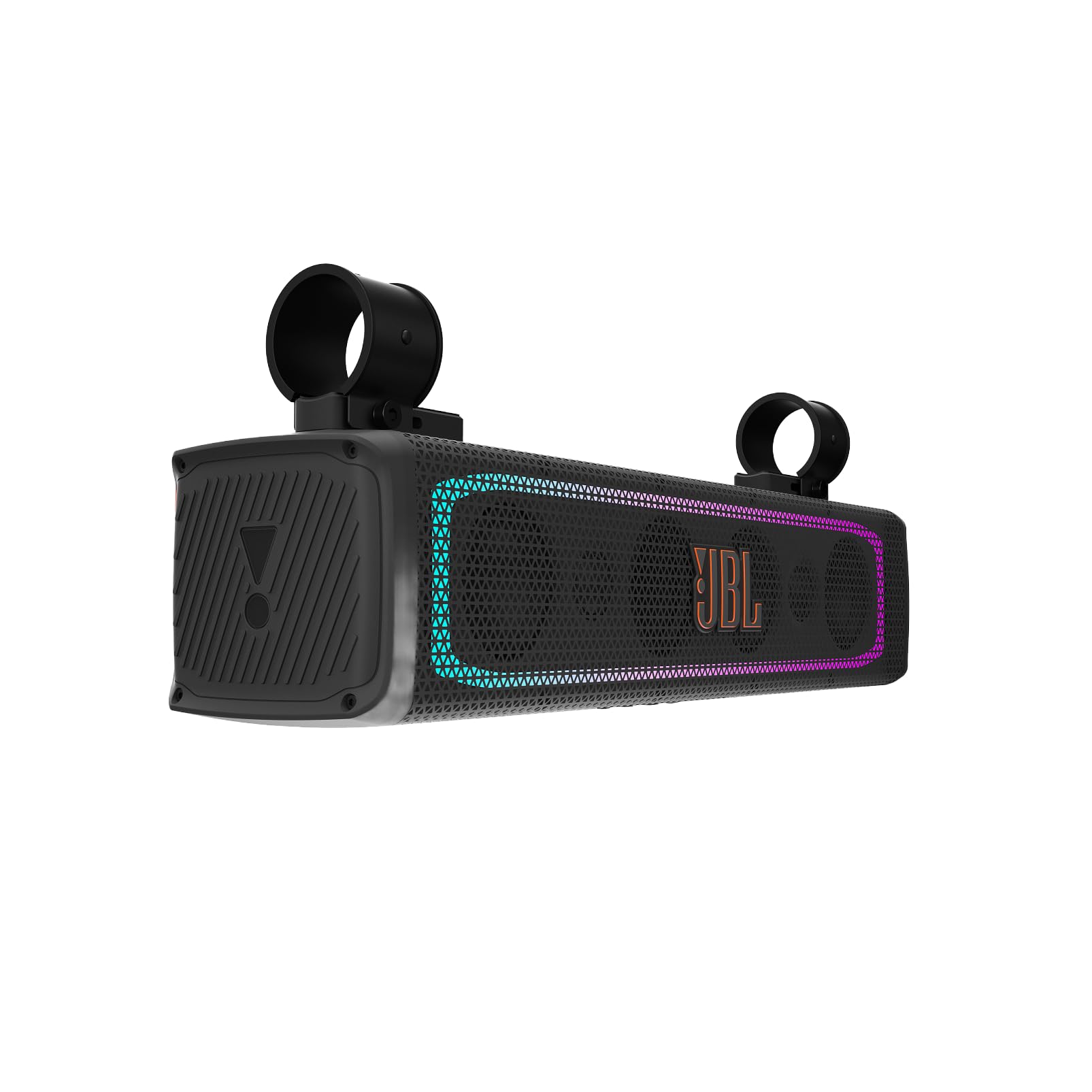 JBL RallyBar - 21" Bluetooth Universal Outdoor Vehicle Soundbar with Built-in 150w RMS Amplifier, LED Lights, IP66 Water & Dust Resistant, Black