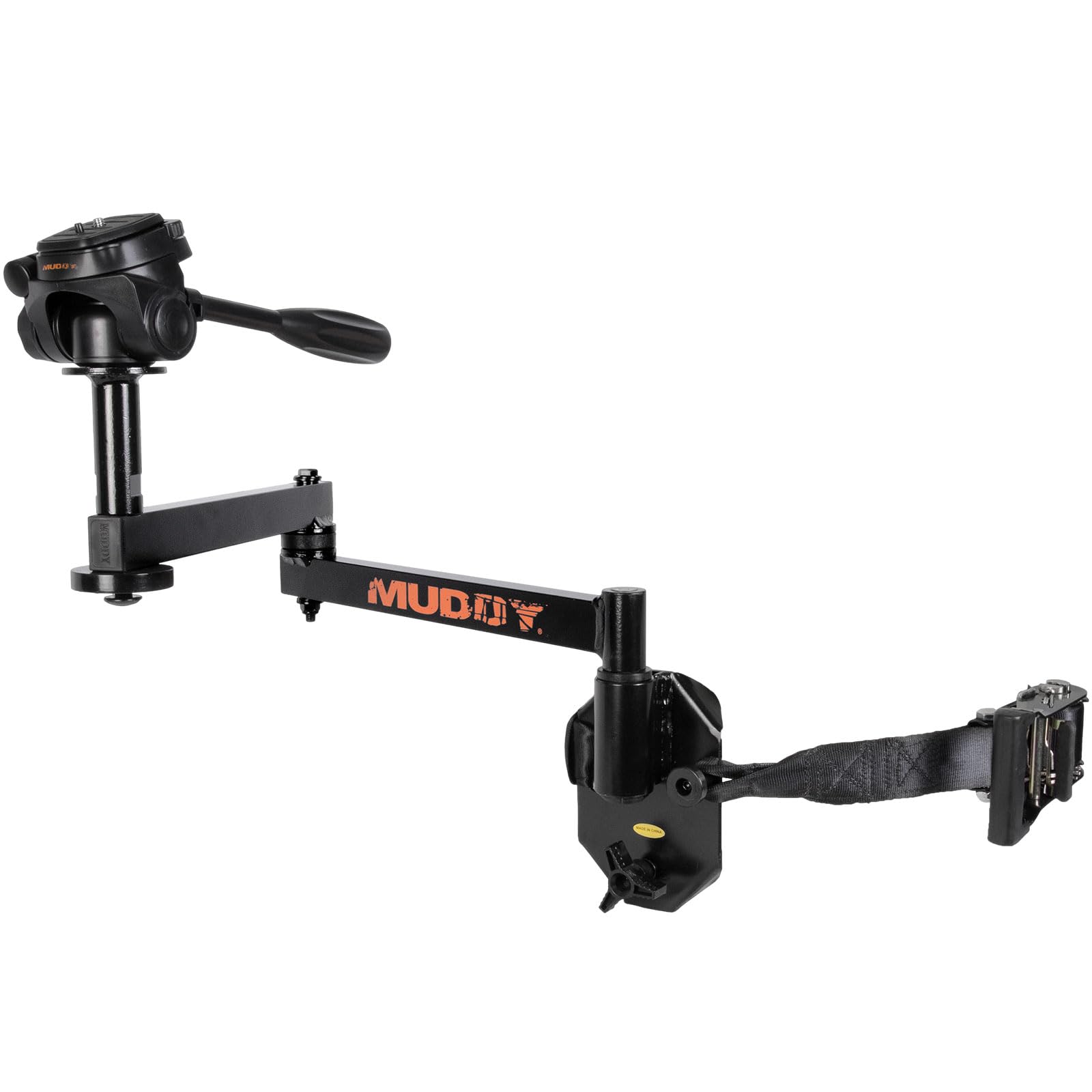MUDDY Hunt Hard Compact Durable Aluminum Lightweight Ergonomic Portable Easy-to-Install Silent Outdoor Camera Arm | 24" Reach with Over 5 Points of Adjustment