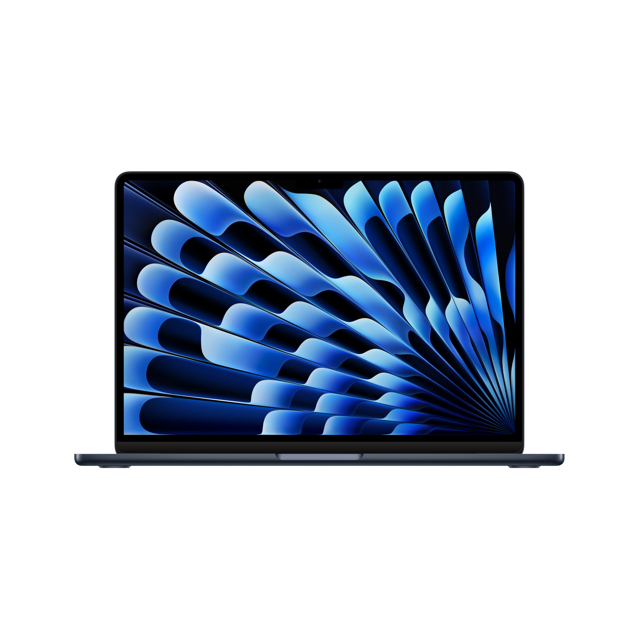 Apple 2024 MacBook Air with M3 chip, 13-inch, 16GB Ram, 256GB SSD Midnight QWERTY English (Renewed)