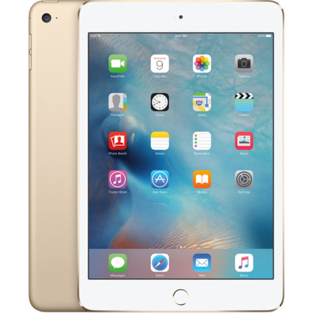Apple Mid 2015 iPad Mini 4 7.9-inch, Wi-Fi, 64GB Gold (Renewed)