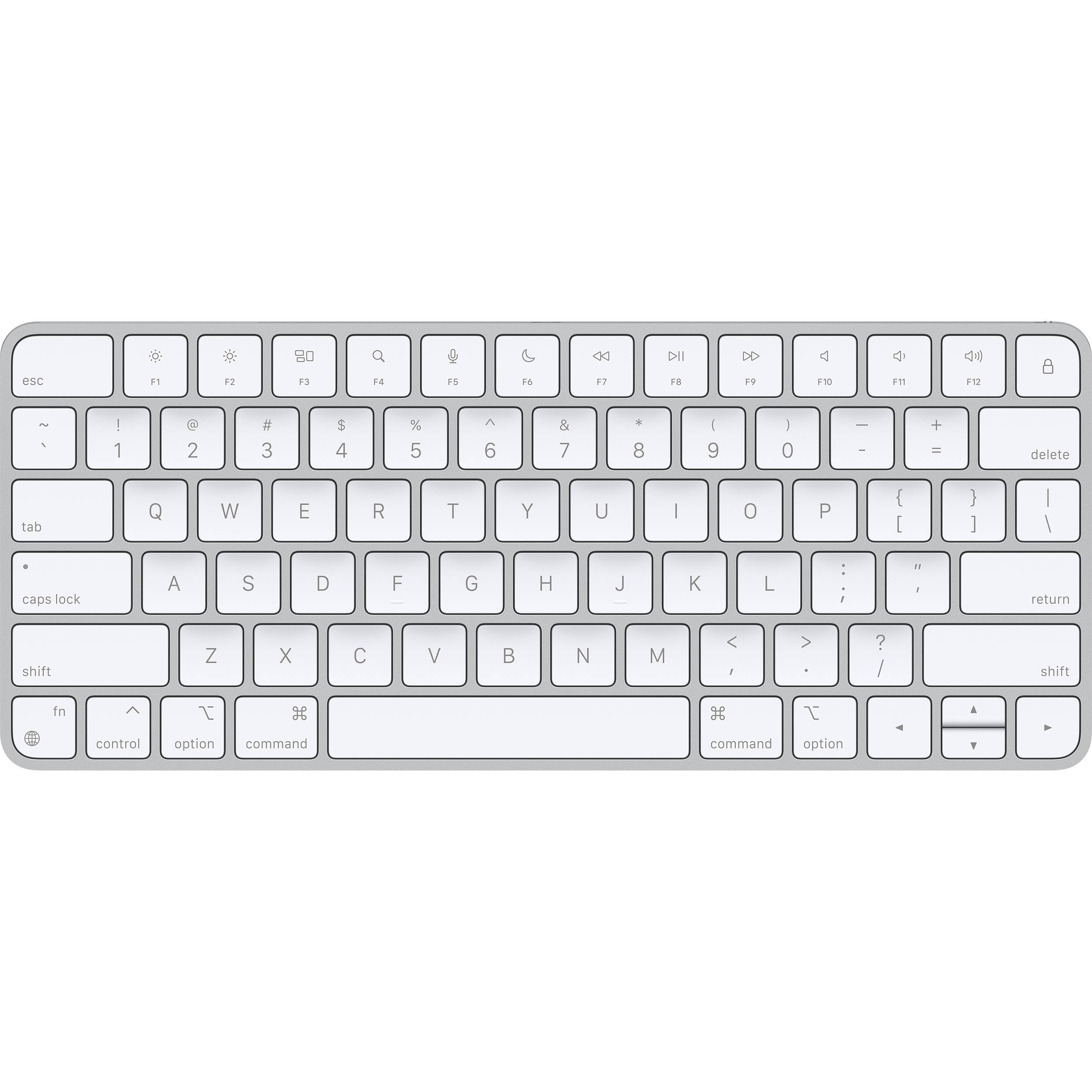 Apple Magic Keyboard - US English - Silver (Renewed)