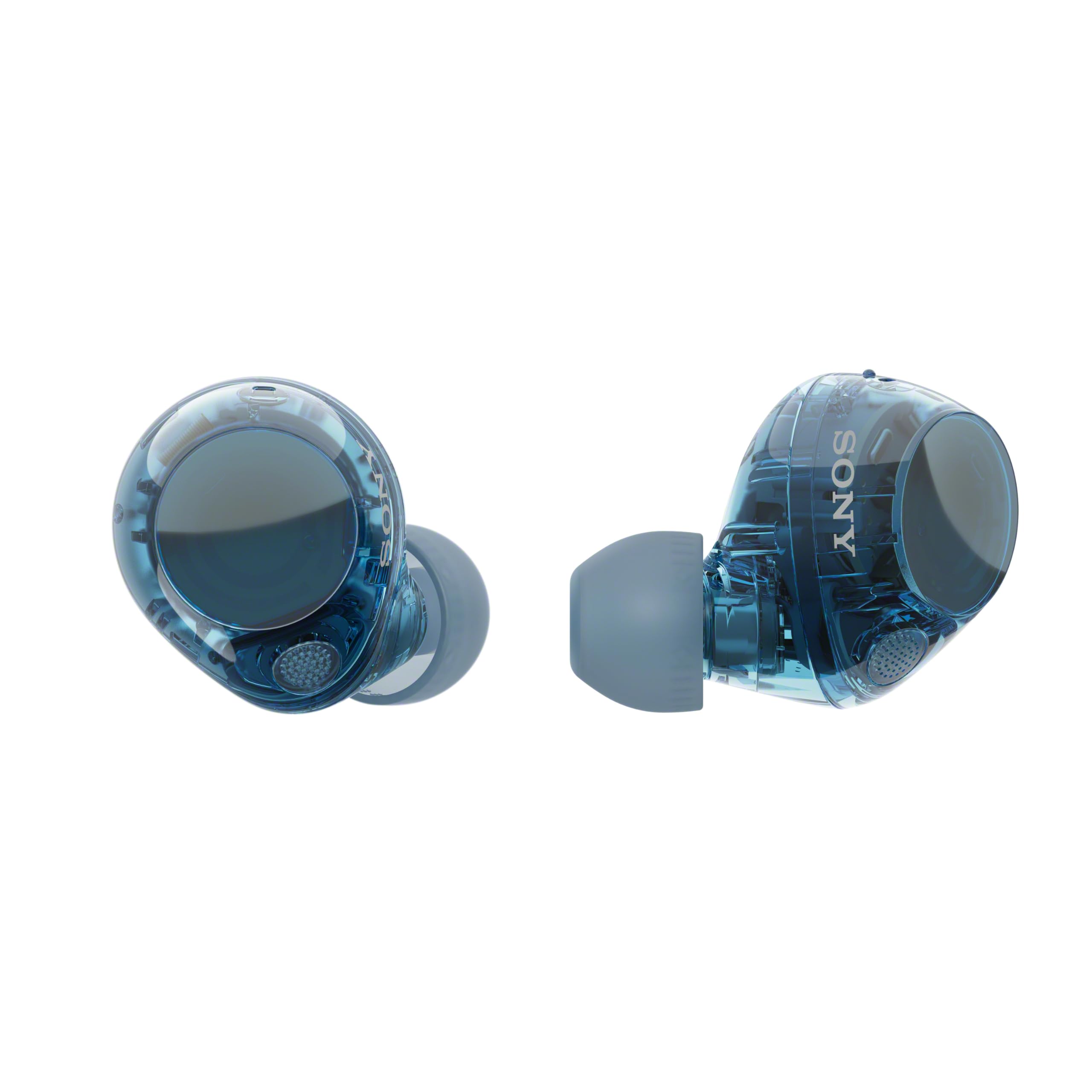Sony WF-C710N Truly Wireless Noise-Canceling Earbuds with up to 30-Hour Battery Life, Lightweight and Secure, Glass Blue