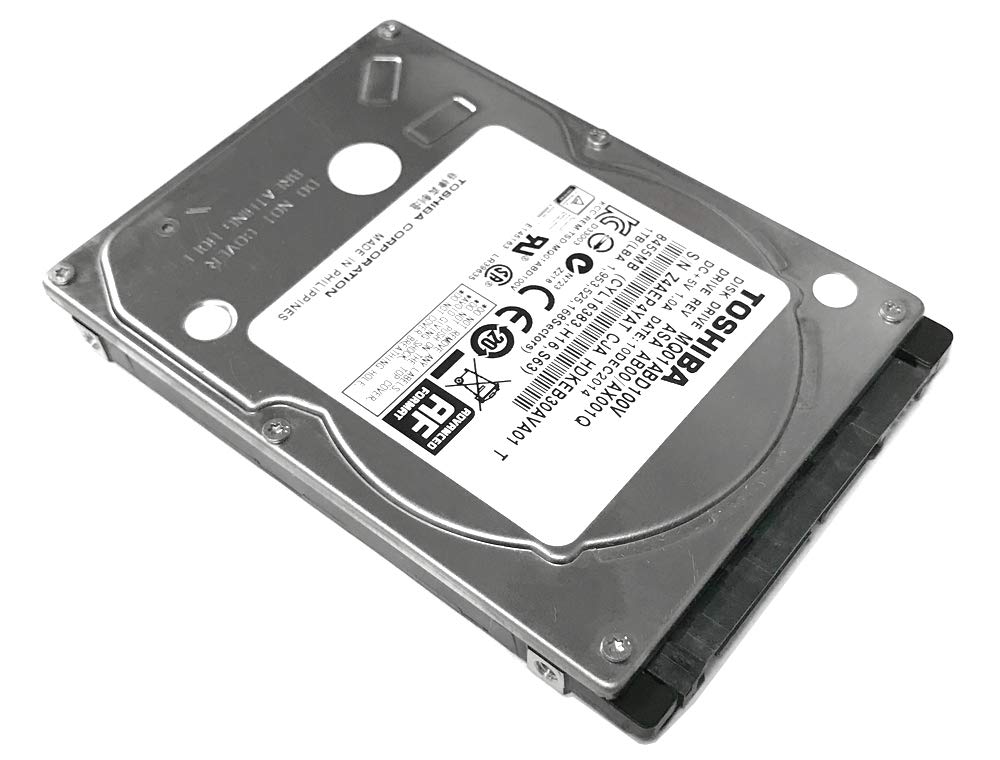 Toshiba 1TB 5400RPM 8MB Cache SATA 3.0Gb/s 2.5 inch Notebook Hard Drive (MQ01ABD100V) - 1 Year Warranty,Usb