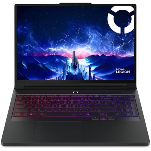 Lenovo Legion Pro 7i Gen 10 16" Gaming Laptop (2025 Model) Intel Core Ultra 9 275HX 24C, NVIDIA GeForce RTX 5090 24GB, 64GB RAM, 2TB (1TB+1TB) NVMe SSD, 16.0" WQXGA OLED 500 nits 240Hz, Windows 11 Pro