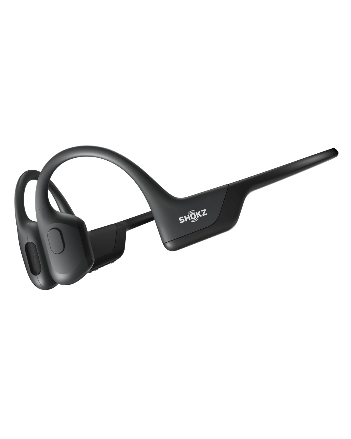 SHOKZ OpenRun Pro - Open-Ear Bluetooth Bone Conduction Sport Headphones, Sweat Resistant Wireless Earphones for Workouts and Running with Premium Deep Bass- Built-in Mic, with Hair Band, Black